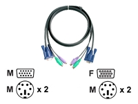 731600_IO_GEAR_ATEN_2L5002P.jpg-PREMIUM_6FT_PS2_KVM_COMBO_CABLE_MICRO_LITE_TECHNOLOGY