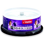 957302_IMATION_26181.jpg-DISK_DVD+R_DOUBLE_LAYER_8.5GB_2.4X_25_PK_SPINDLE
