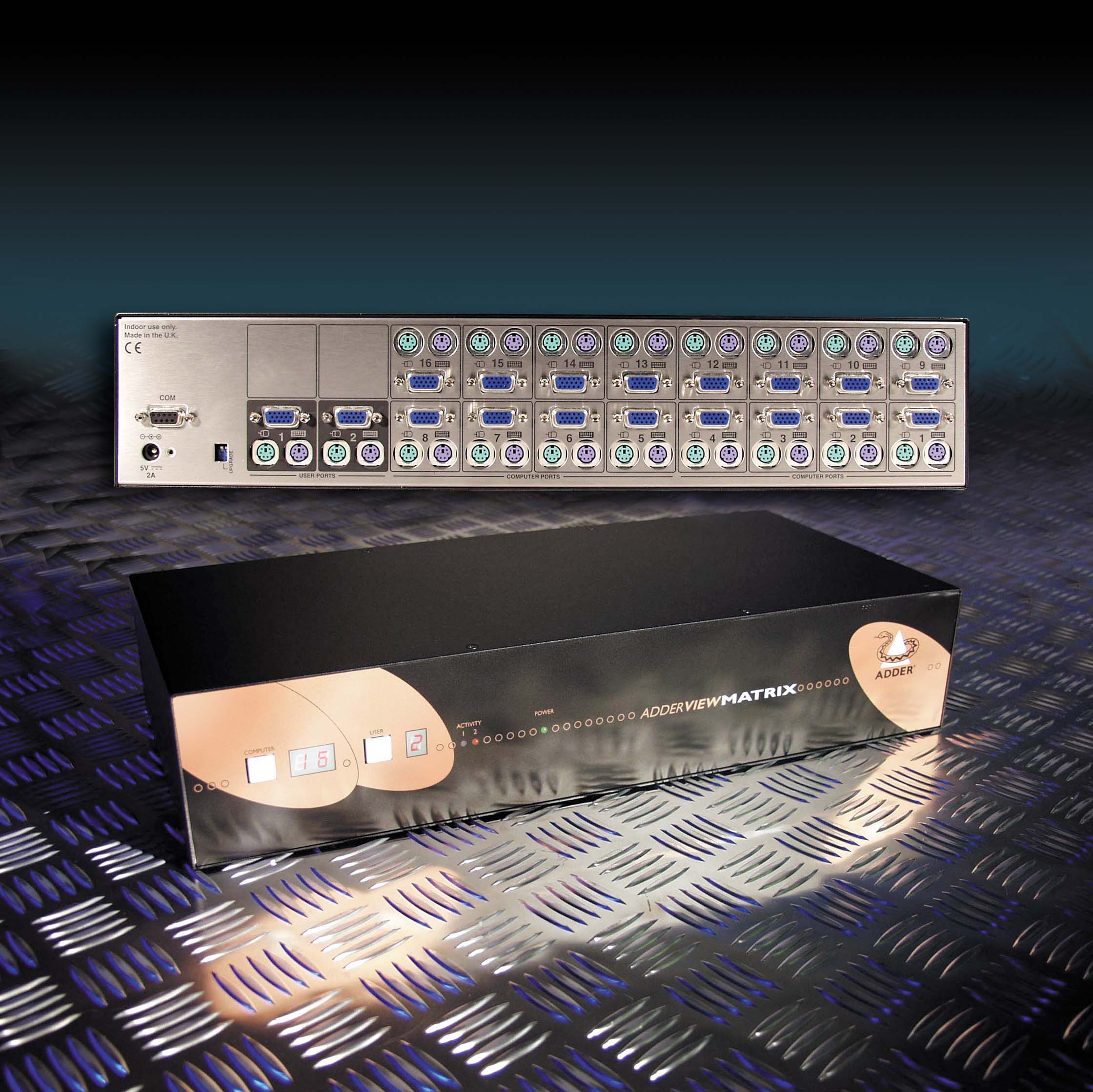 786504_ADDER_AVM216USA.JPG-MATRIX_2_USERS_16_PORT_KVM_SWITCH