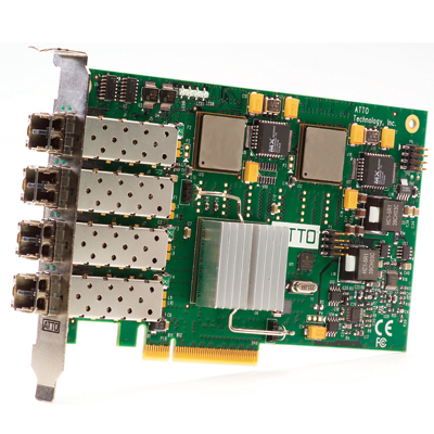 1047913_ATTO_CTFC44ES0R0_1.jpg-4_CHANNELS_4GB_LC_PCIE_HBA_WIN_LINUX_MAC_ROHS