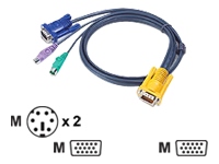 959516_IO_GEAR_ATEN_2L5203P08.jpg-VIEW_KVM_CABLE_DB15M_PS_2_VGA_10FT_BUNDLE