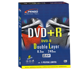 872227_PENGO_85705.gif-DUAL_LAYER_DVD+R_2.4X_8.5GB_CAPACITY_5PK_WITH_SLIM_VIDEO_CASE