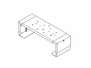1170731_PEERLESS_SVPM25S.jpg-DVD_VCR_SECURITY_MNT_BRACKET_FOR