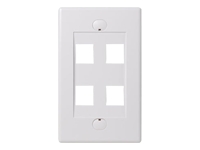 1121747_BELKIN_F4E4564WHT.jpg-4PORT_WHITE_SINGLE_FACEPLATE