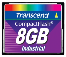 970151_TRANSCEND_TS8GCF45I_1.JPG-8GB_TYPE_I_INDUSTRIAL_WIDE_TEMPERATURE_40_COMPACTFLASH_CARD