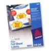 728759_AVERY_DENNISON_8665.jpg-25_LABELS_CLEAR_FULL_SHEET_LABELS_FOR_INKJETS