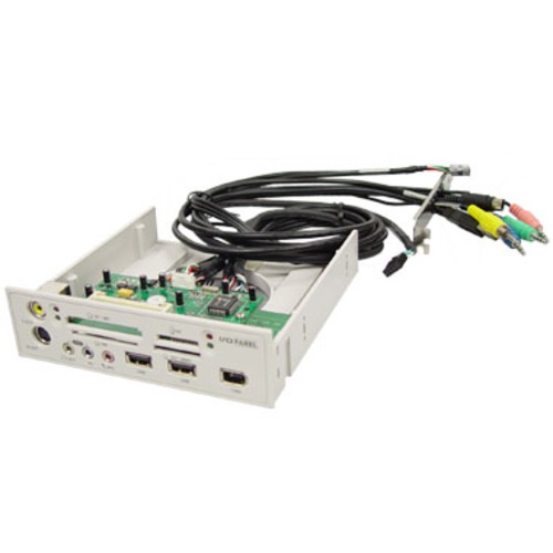889760_KOUTECH_IOFPM520.jpg-KOUTECH_MULTIFUNCTION_HI_SPEED_USB_2.0_FRONT_PANEL_CARD_READER_WITH_USB_2.0_AUDIO_PORTS_5.25