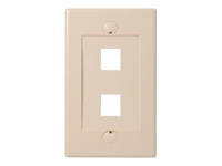 1121773_BELKIN_F4E4562IV.jpg-2PORT_IVORY_SINGLE_FACEPLATE
