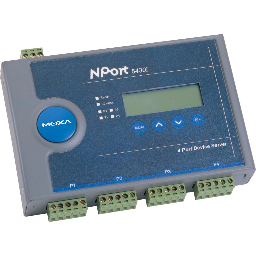 792776_MOXA_NPort5430I.jpg-4PORT_RS_422_485_LCM_DISPLAY_SERIAL_DEVICE_SERVER_WITH_2KV_ISOLATION_5YEAR_MFG_WARRANTY