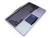 ADESSO WKB-4000US USB_2.4GHZ_WIRELESS_TOUCHPAD_KEYBOARD_SILVER_BLACK