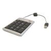ADESSO AKP-150 19_KEY_USB_NUMERIC_KEYPAD_KEY_SILVER