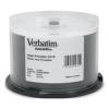 VERBATIM 94755 50PK_CDR_80MIN_700MB_52X_WHITE_INKJET_HUB_SPINDLE