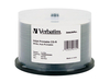 VERBATIM 94755 50PK_CDR_80MIN_700MB_52X_WHITE_INKJET_HUB_SPINDLE