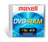 MAXELL 636082 1PK_DVD_4.7GB_JEWEL_CASE