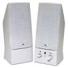 CYBER ACOUSTICS CA-2012RB CA_2012_2PC_SPEAKERS_GRILL_HEADPHONE_JACK_BLACK