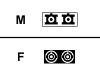 Ortronics C2G 17602 FIBER_ADAPTER_DUPLEX_ST_F_SC