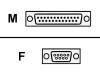 Ortronics C2G 02447 1FT_AT_ADAPTER_DB9F_DB25M